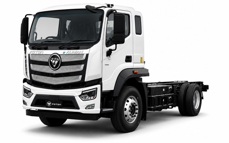 Foton eAuman 18-Ton — electric heavy truck available in Singapore