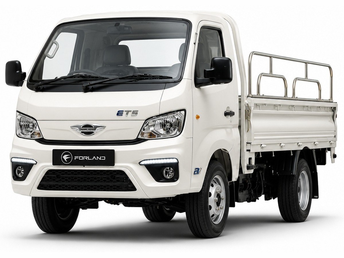 Forland ET5 — Forland electric pickup, Light-duty electric truck — 350 km WLTP combined on a liquid-cooled CATL battery, 3.05 m i