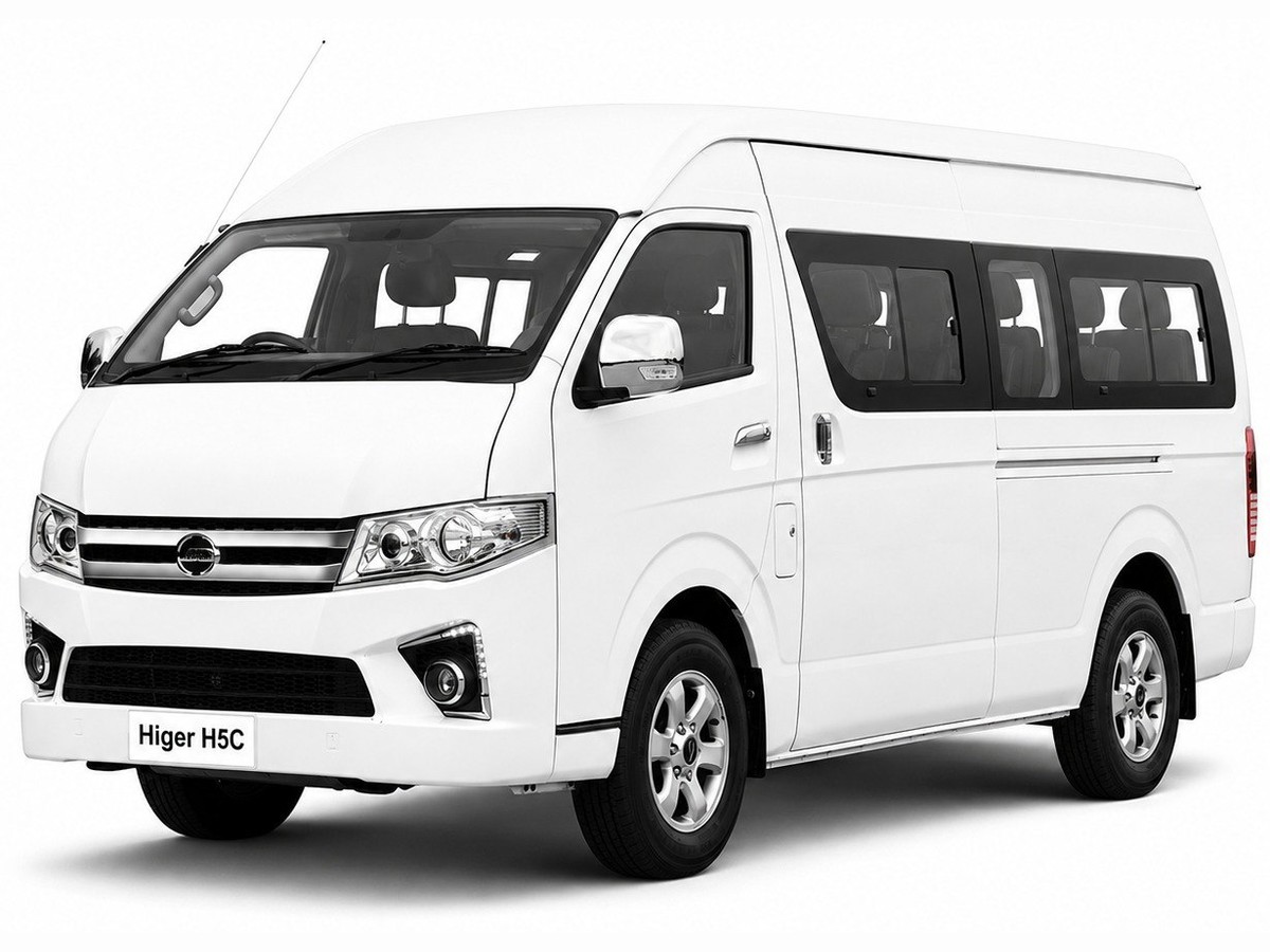 Higer EV H5C — Higer electric passenger van, Electric high-roof van — CATL LFP 70.47 kWh, 245 km range, 10 m³ cargo space and over 1 to